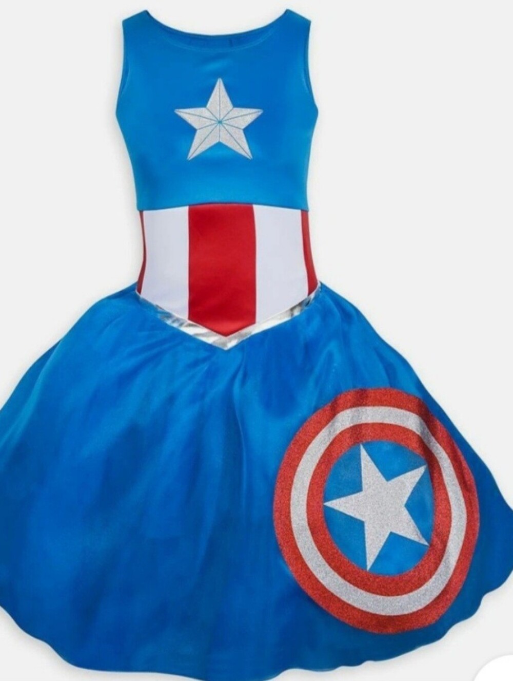 Disney Avengers Captain America Costume Dress